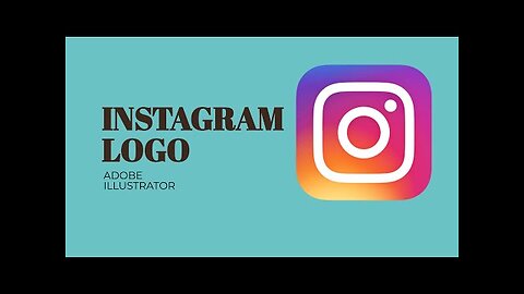 Re creating Instagram Logo In Adobe Illustrator| Beginner |