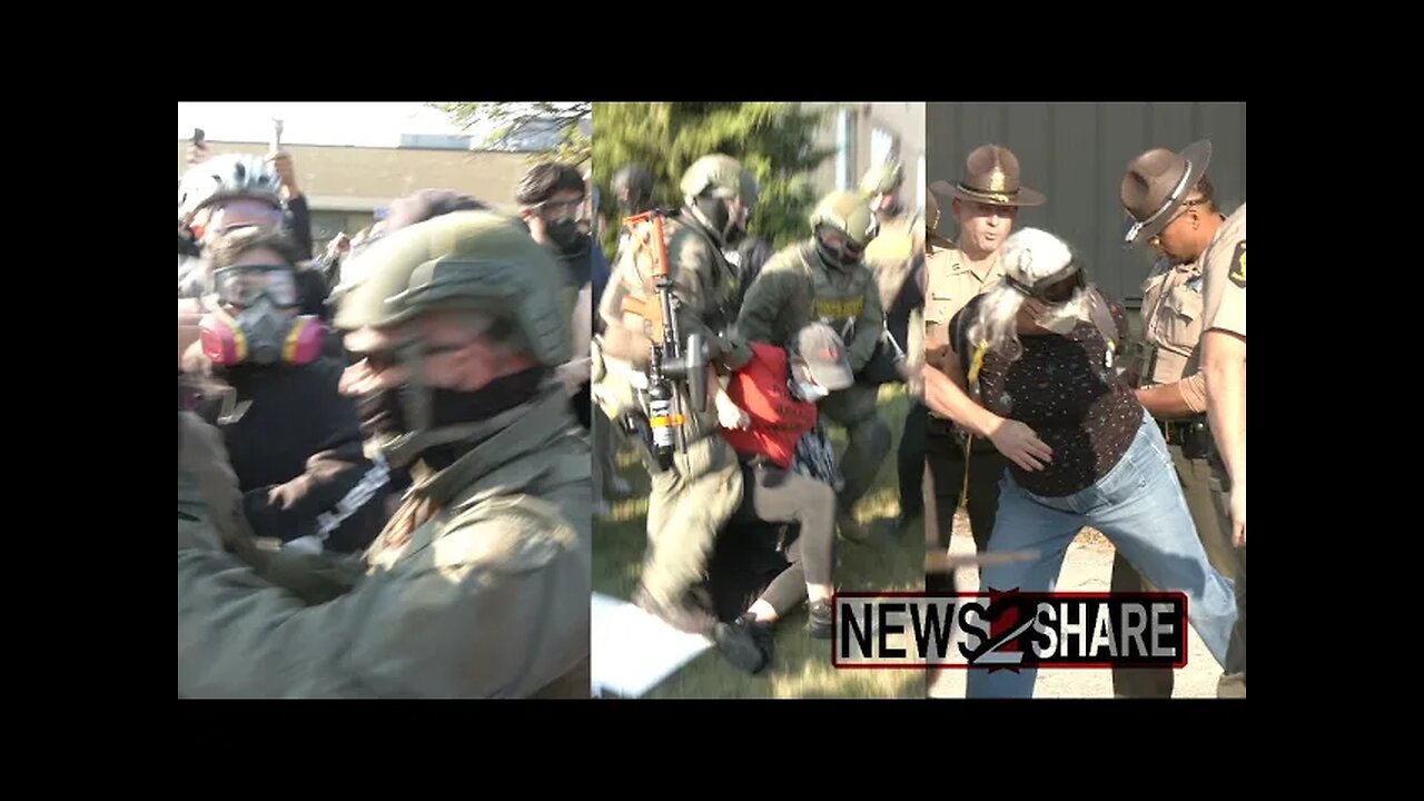 Feds, Illinois state and local PD team up to push back, arrest anti-ICE protesters in Broadview