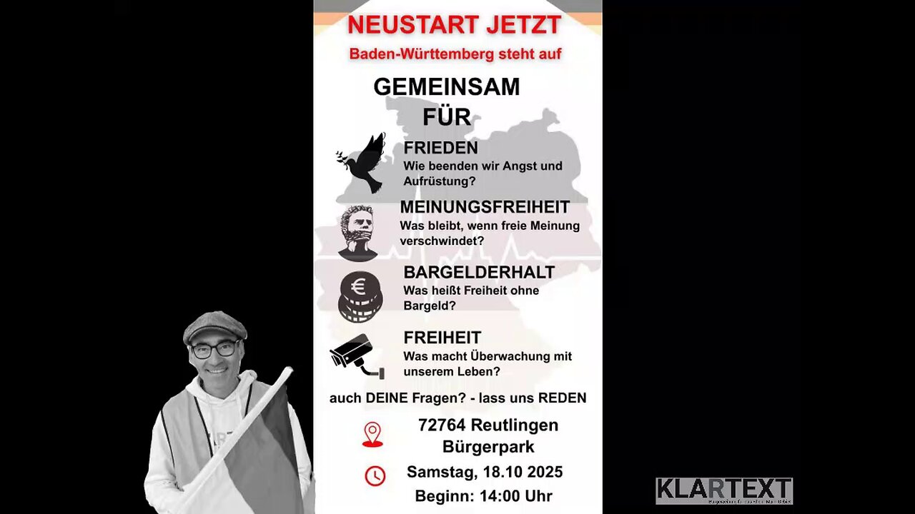 Einladung nach Reutlingen / 18.10.2025