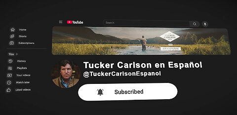 Tucker ‘en Español’ is coming to YouTube [Link in the Description]