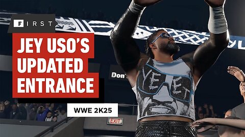 WWE 2K25: Jey Uso Crowd Entrance - IGN First