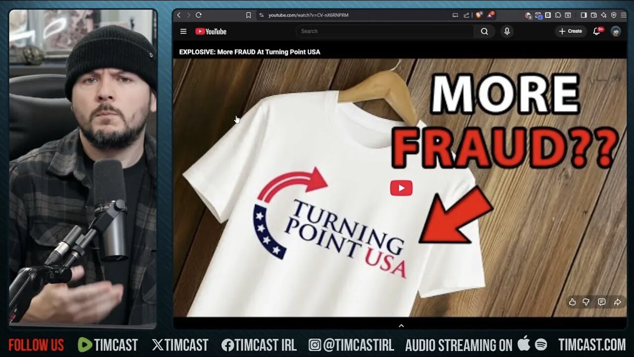TPUSA FRAUD CONSPIRACY GOES VIRAL | Tim Pool