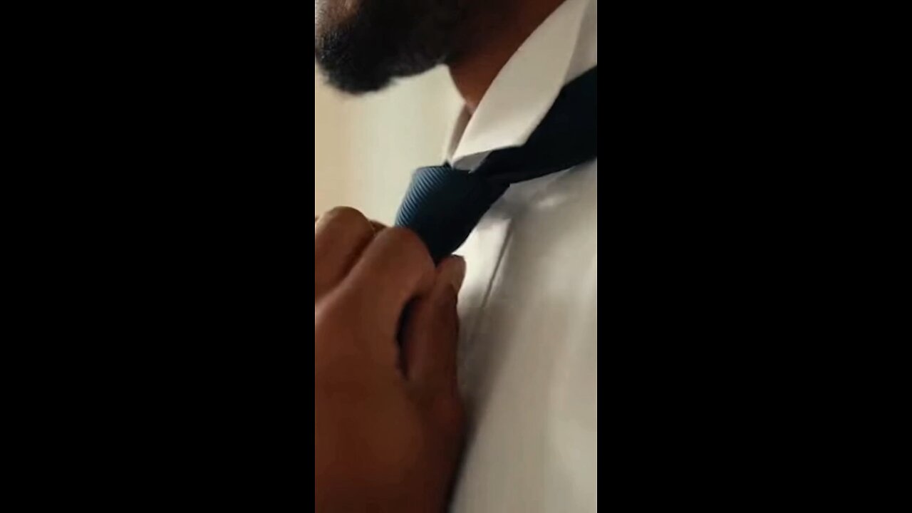 Model walking out confidently