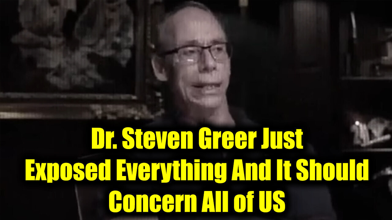 Dr. Steven Greer Just Exposed Everything And It Should Concern All of US