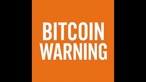 🚨 Has a Stark Warning for Bitcoin Investors…