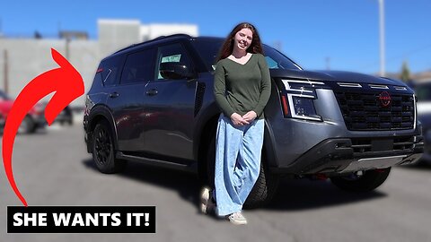 SHE LOVES IT! //2026 Nissan Armada PRO-4X//