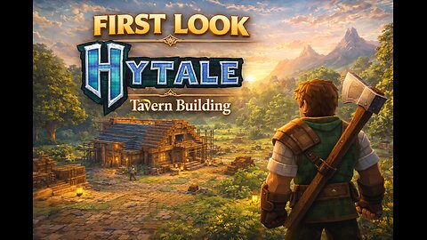 Hytale First Build | Creating a Tavern in a New World