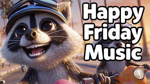 Happy Friday Music 🏍️✨ Sunset Ride Into Pure Joy