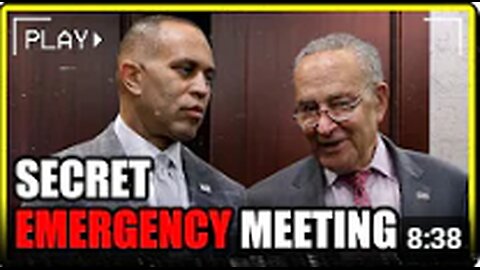 Top Democrats have SECRET MEETING as party IMPLODES.