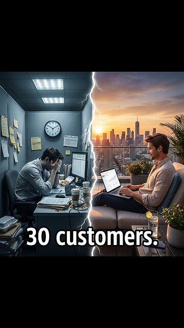 I Left the Corporate Grind With 30 Customers