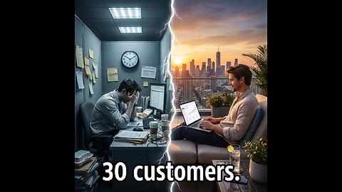 I Left the Corporate Grind With 30 Customers