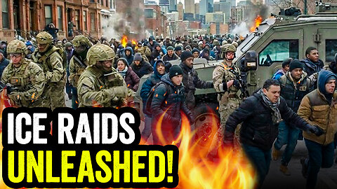 FBI and ICE STORM Minneapolis as 10,000 Illegals ARRESTED!!!
