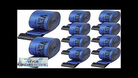 VEVOR Winch Straps 4" x 30' 6000 lbs Load Capacity 18000 lbs Review