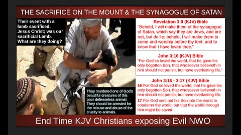 THE SACRIFICE ON THE MOUNT & THE SYNAGOGUE OF SATAN