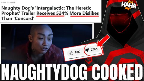 Naughty Dog Sets NEW DISLIKE RECORD | Intergalactic The Heretic Prophet ROASTED Into OBLIVION