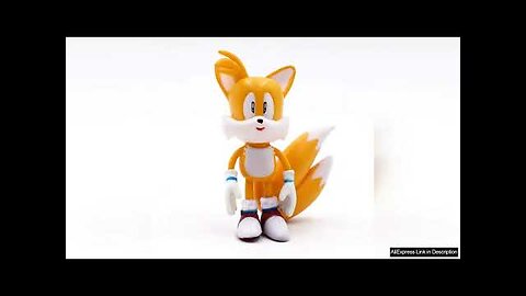 New whole set sale Sonic Tails Werehog Action Figures Blue Shadow Doll Review