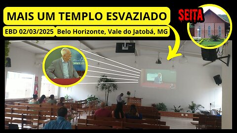 Mais Um Templo Esvaziado Vale do Jatobá, BH, MG Seita Cristã Maranata EP 206 #areligiaocerta