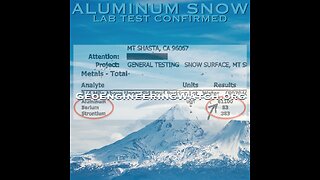 Aluminum Soil & Water Killed Insects- Starvation is Imminent without Pollinators- Chem-Trails