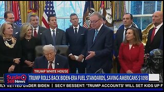 TRUMP ROLLS BACK BIDEN-ERA FUEL STANDARDS