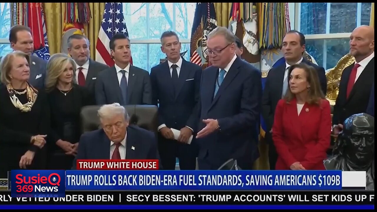 TRUMP ROLLS BACK BIDEN-ERA FUEL STANDARDS