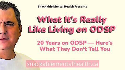 What It’s Really Like Living on ODSP