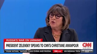 ‘No’: CNN’s Amanpour Tells Zelenskyy He Can’t Speak Ukrainian During Interview