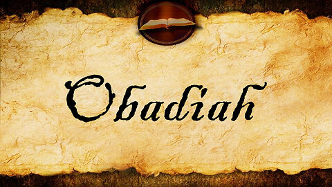 The Book of Obadiah | KJV Audio Jon Sherberg (With Text)