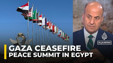 Gaza ceasefire summit in Egypt: No end to war without justice for Palestinians, analyst says