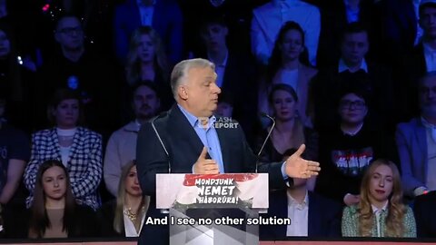 - I see only one way out. We must recognize that NATO and the EU cannot