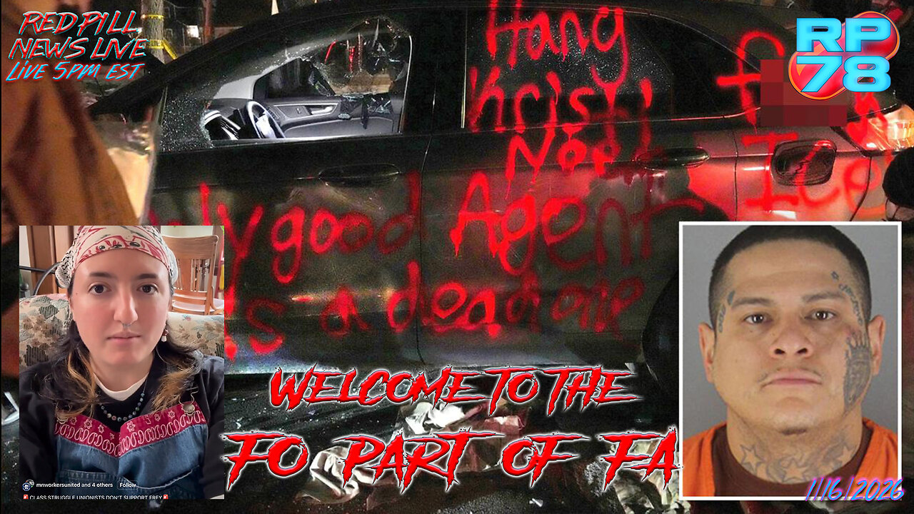 The Wanted to FA, Now They’re Finding Out on Red Pill News Live