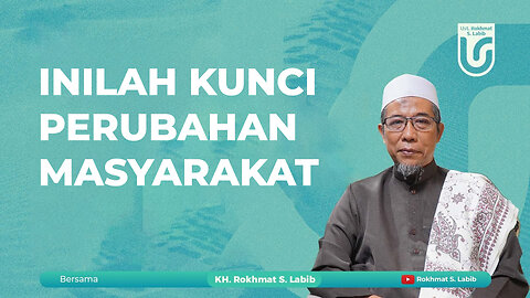 KUNCI PERUBAHAN MASYARAKAT