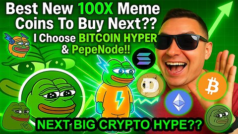 New Bitcoin Hyper and PepeNode Meme Coin Update!! My Next 100X Meme Coins To Buy Picks 🚀