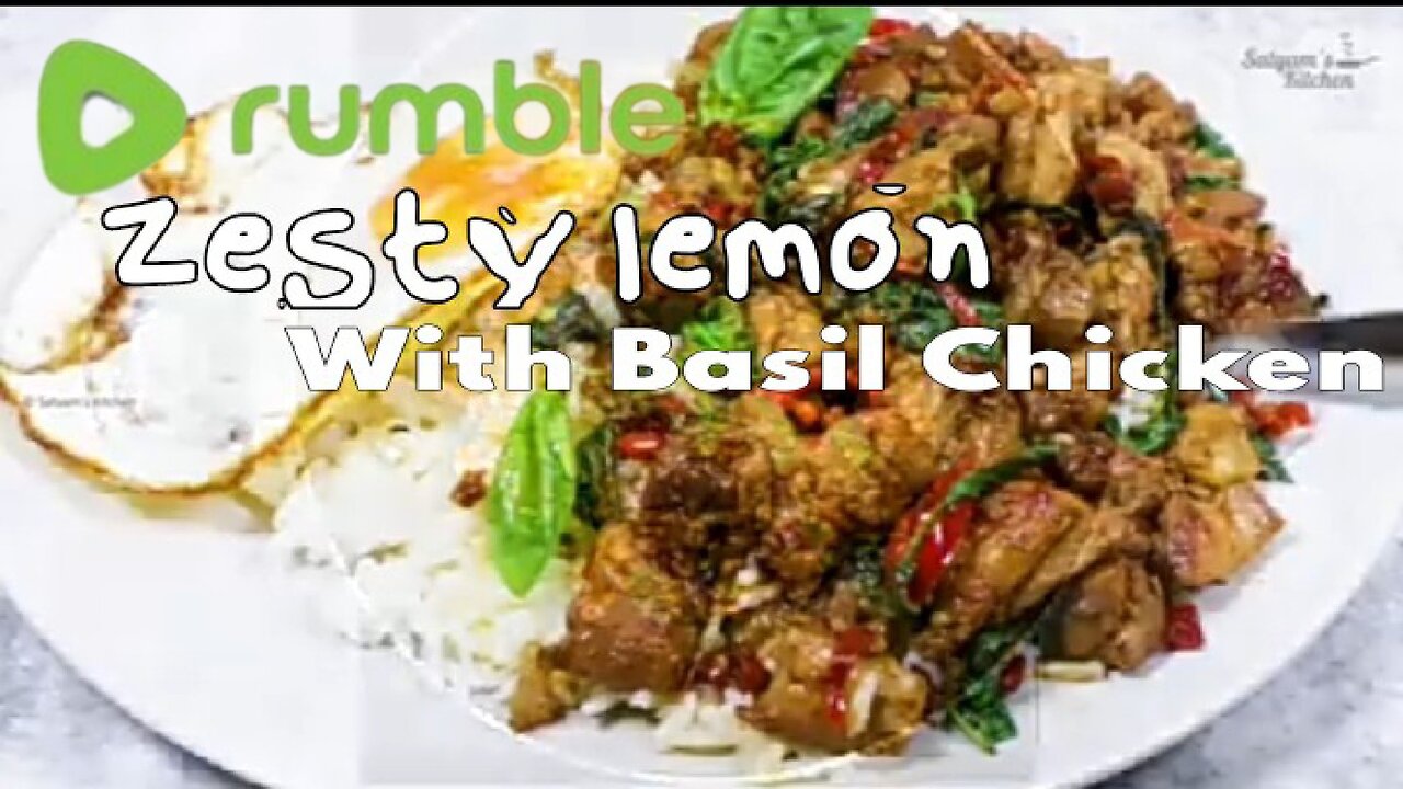 Zesty Lemon With Basil Chicken