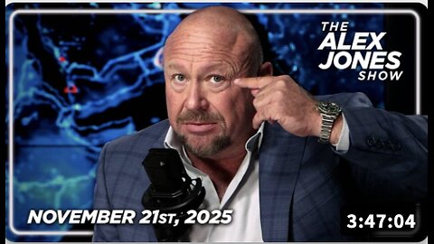 11 21 25 ALEX JONES SHOW Trump Finally Discover The Democrat/Podesta Plan For Civil War