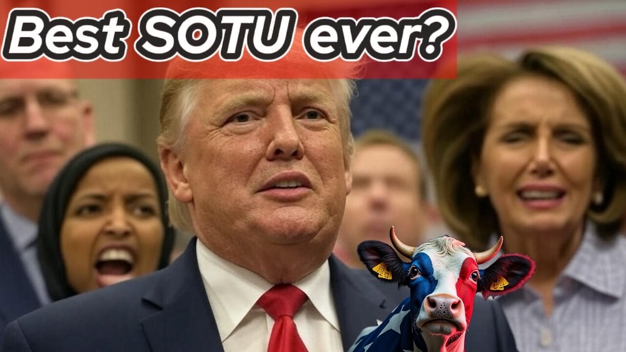 REPLAY: Critical State Of the Union given to a joint session of Congress by President Trump, Must Watch