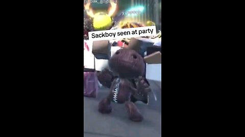 Sackboy Seen At Party