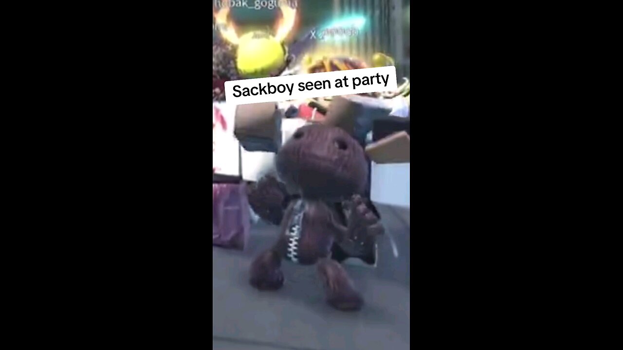 Sackboy Seen At Party