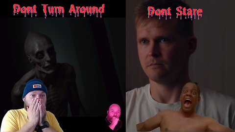 Reacting to, Don't turn around and Don't Stare, short horror films.
