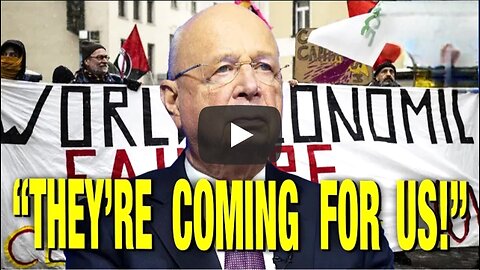 A Revolution Against The Elites!” - WEF’s Klaus Schwab Openly Worries