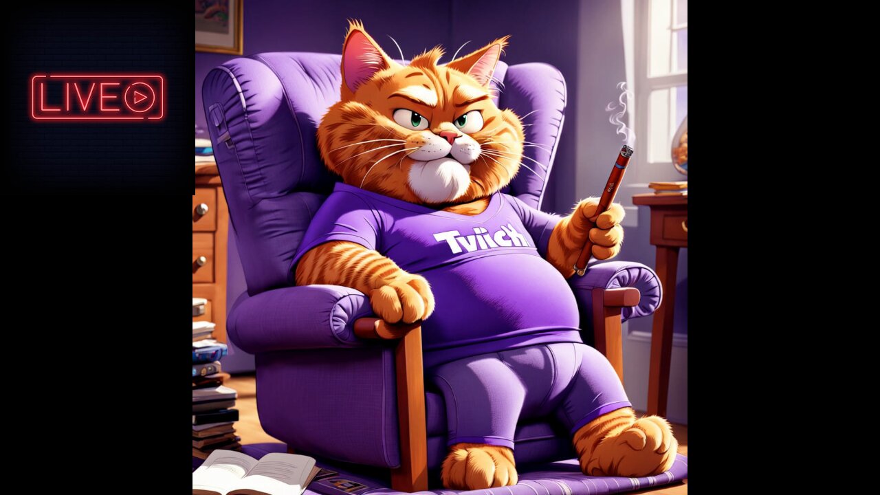 A spontaneous Fat Cat (Spooked Cat Edition)