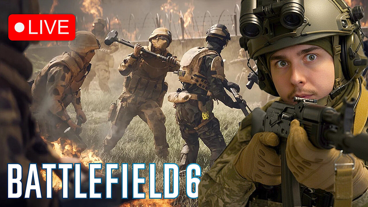 🔴LIVE -BATTLEFIELD 6 LAUNCH | GRINDING LEVELS & HAVING FUN | Join Up
