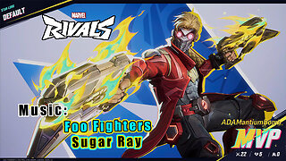 PS5 • Marvel Rivals MVP – Season 5 No 04 • Star-Lord Jovial Star Red Jacket #rivals #gamingwithmusic