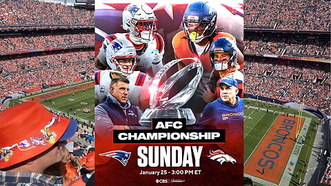 Patriots @ Broncos: LIVE AFC Championship Game Reaction & Commentary #afcchampionship #broncos #pats