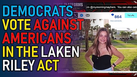 159 Democrats voted in favor of protecting illegal immigrants over law abiding citizens #lakenriley