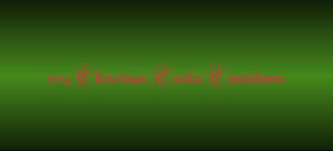 2024 Christmas Cookie Countdown
