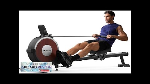 MERACH Rowing Machine Magnetic Rower Machine for Home 16 Levels of Quiet Review