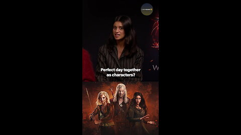What Is Geralt, Ciri And Yen’s Idea Of A Perfect Day? Freya Allan And Her 'Witcher' Co-Stars Weigh In #shorts