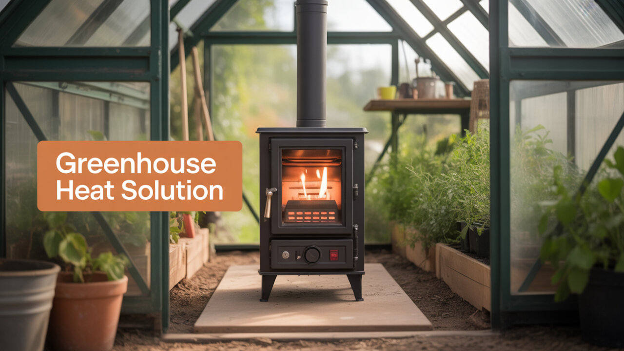 Is a Brick Floor and Wood Stove the PERFECT Combo for a Warm Greenhouse?