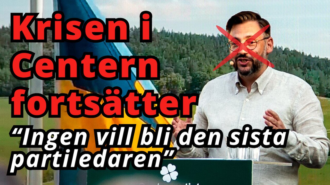 "Centerpartiets kaos – ingen vill leda det sjunkande skeppet!"