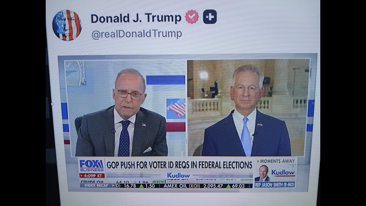 VOTER I.D. 🇺🇸... ... The SAVE ACT